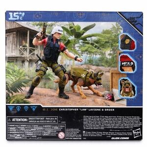 Hasbro G.I. Joe Figure with a k-9